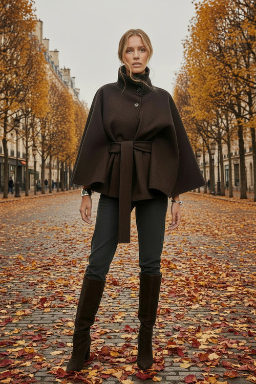 Noëlle Cape Jas met Ceintuur